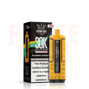 Blueberry Lemonade Al Fakher Crown Bar 30K Hypermax Kit