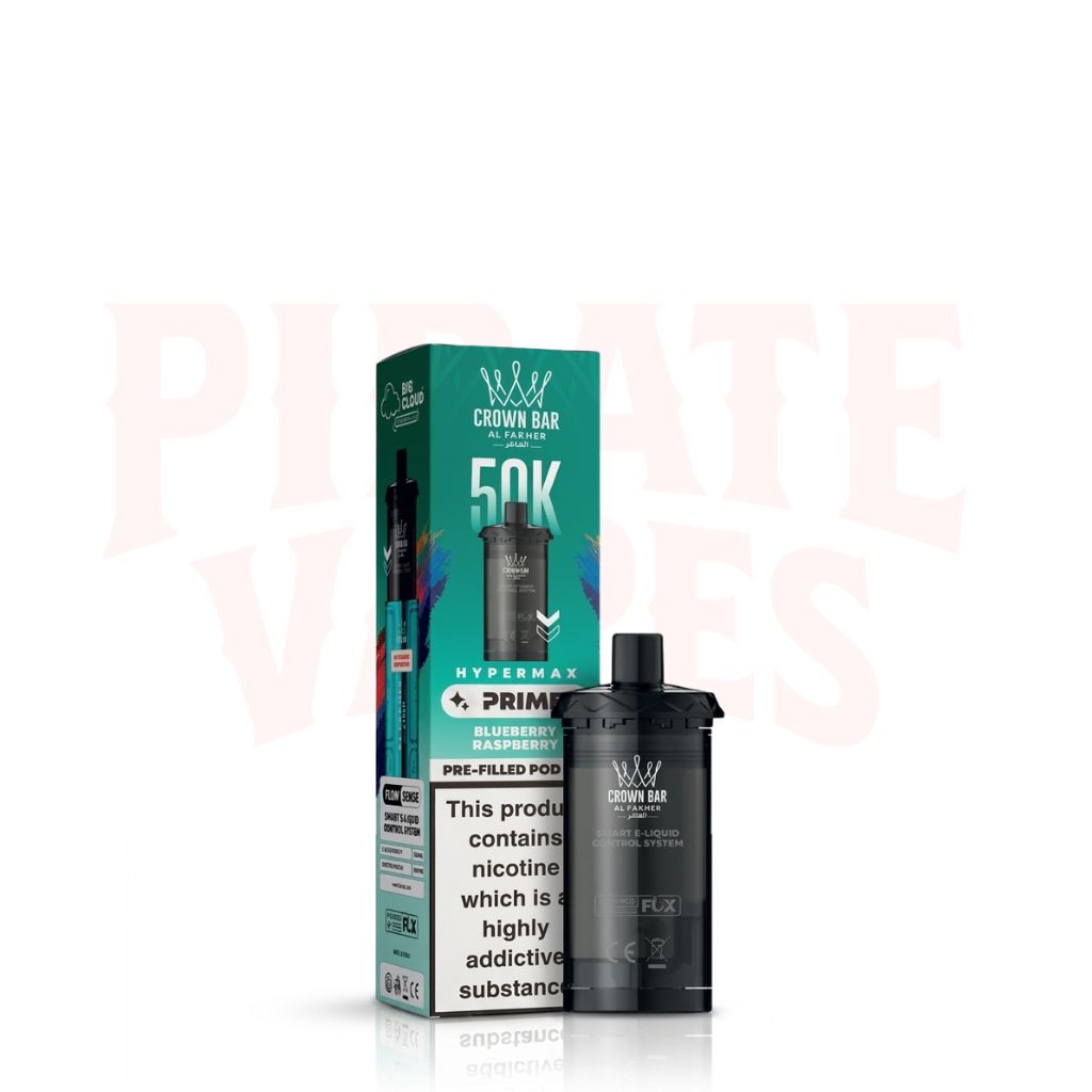 Blueberry Raspberry Al Fakher 50K Hypermax Prime Pods