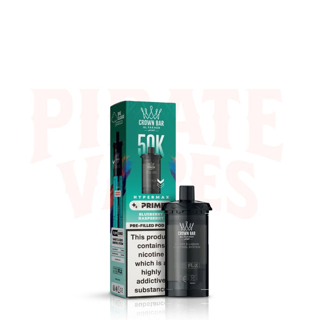 Blueberry Raspberry Al Fakher 50K Hypermax Prime Pods