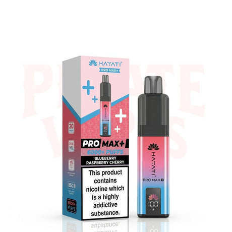Blueberry Raspberry Cherry Hayati Pro Max Plus 6000 Puffs Pod Kit