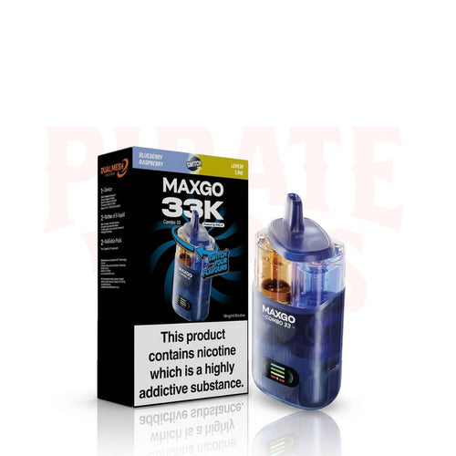 Blueberry Raspberry / Lemon Lime RELX MaxGo Combo 33K Puff Vape