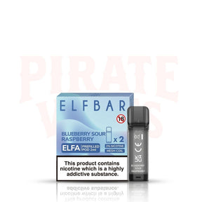 Blueberry Sour Raspberry Elf Bar Elfa Pre-filled Pods
