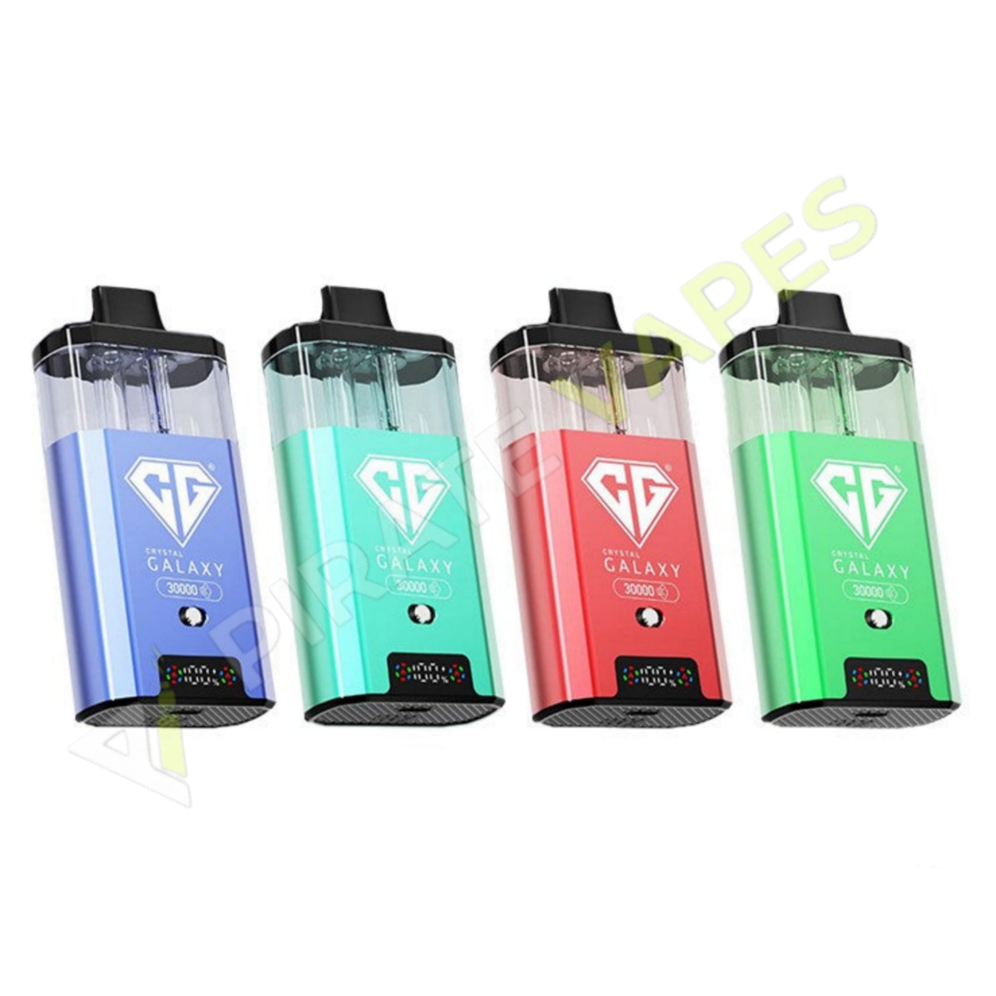 Box of 10 Crystal Galaxy Focus 2 30000 Puffs Disposable Vape Kit