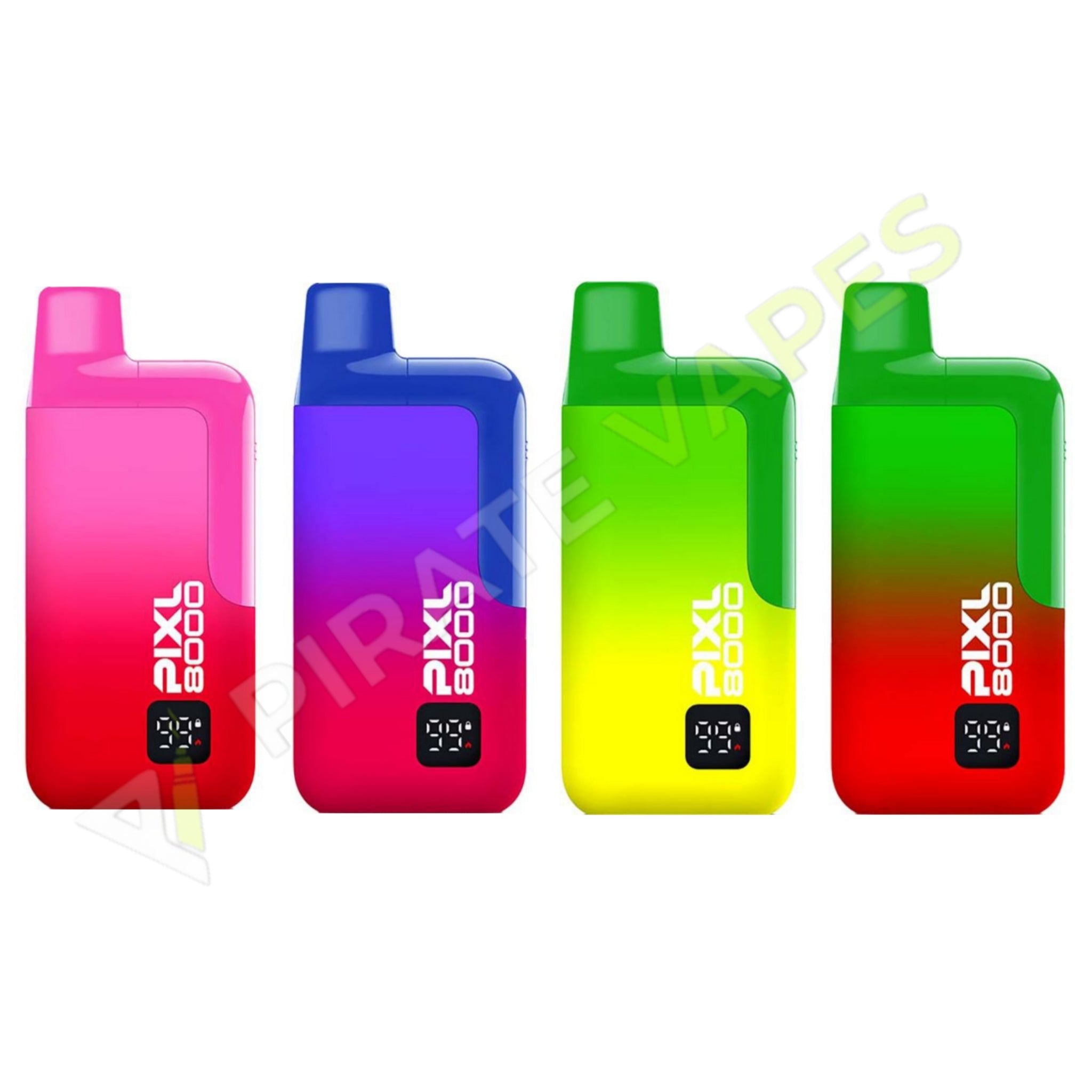 Box of 10 PIXL 8000 Disposable Vape Kit
