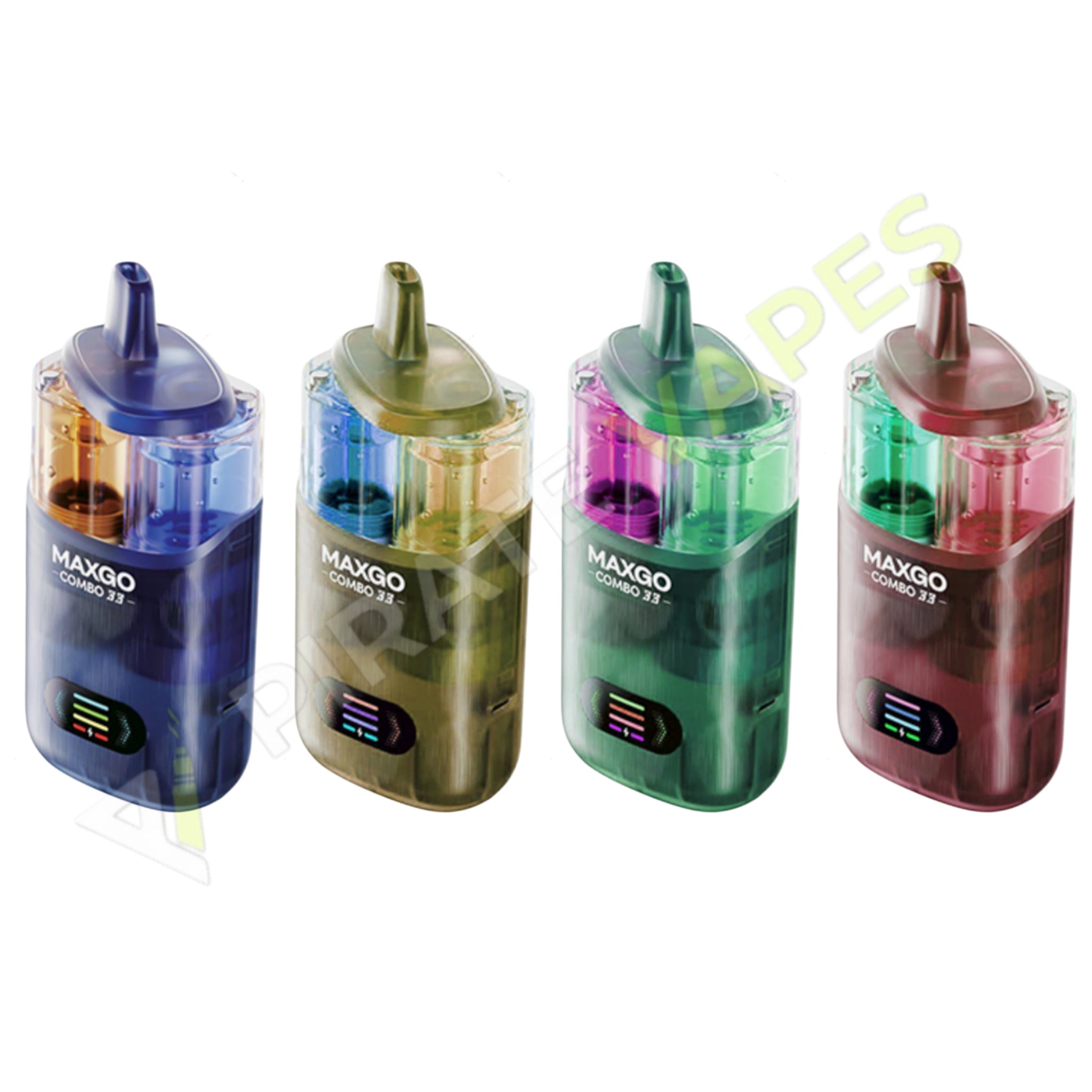 Box of 10 RELX Maxgo Combo 33K Puffs Dual Flavour Disposable Pod Kit