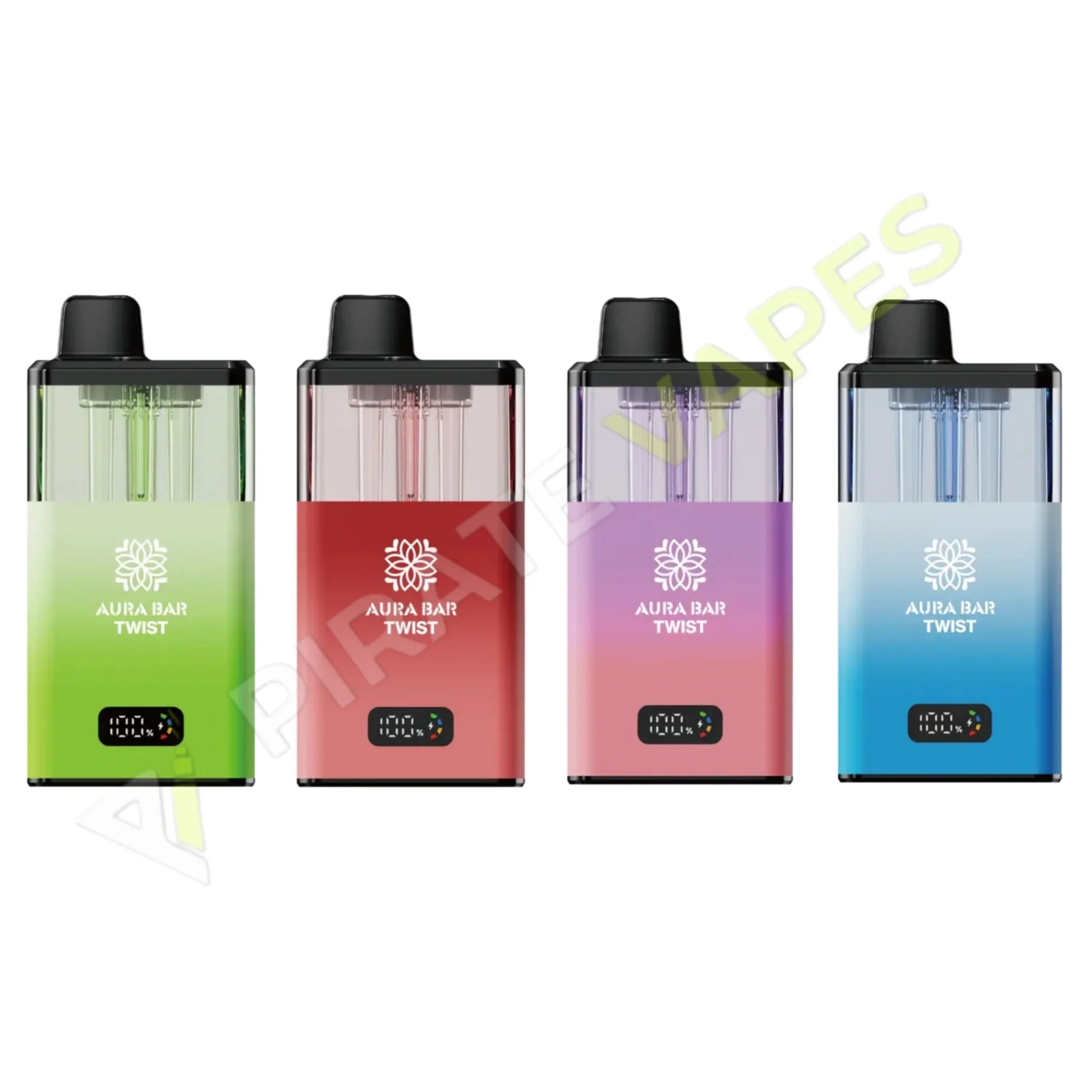 Box of 5 Aura Bar Twist 40K Puffs Disposable Vape Pod Kit