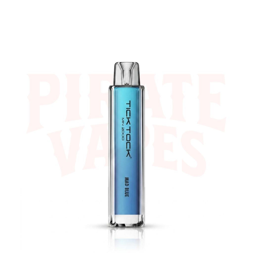 Box Of 10 Tick Tock Mini 2000 Puffs Vape