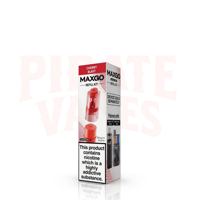 Cherry Blast RELX MaxGo 33K Replacement Pods