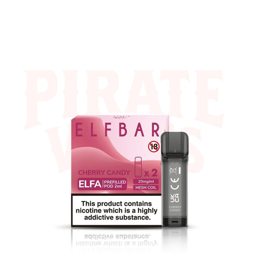Cherry Candy Elf Bar Elfa Pre-filled Pods