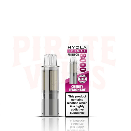 Cherry Lemonade Hyola Pro Max 8000 Prefilled Pods 