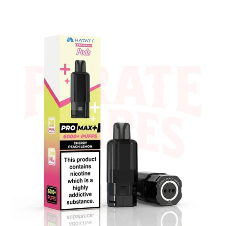 Cherry Peach Lemon Hayati Pro Max Plus 6000 Refill Pods