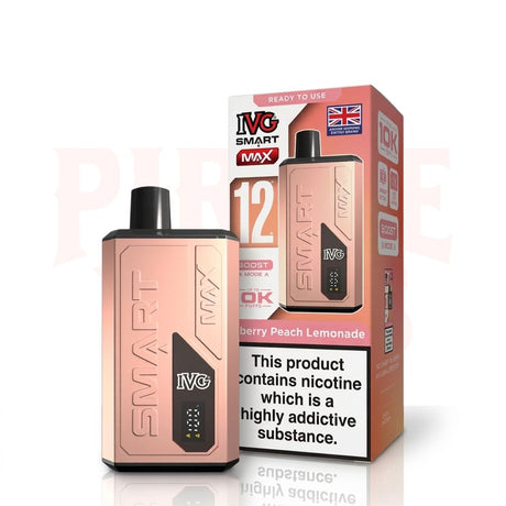 Cherry Peach Lemonade IVG Smart Max 10K Vape Kit