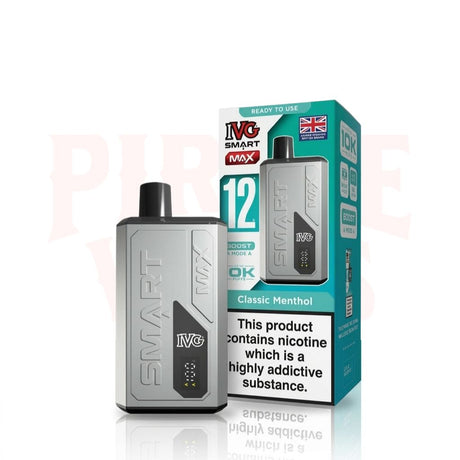 Classic Menthol IVG Smart Max 10K Vape Kit