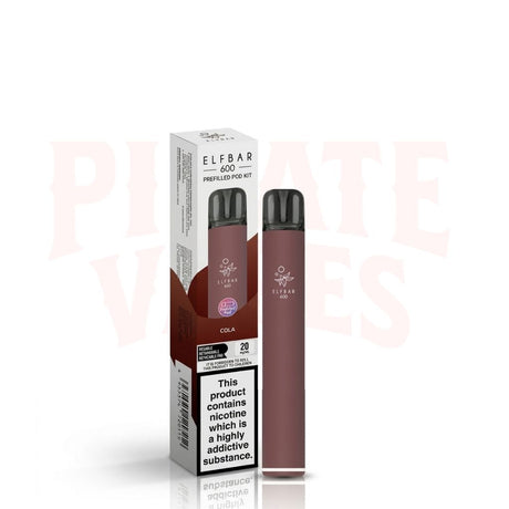 Cola Elf Bar 600 Puffs 20mg Reusable Vape Kit