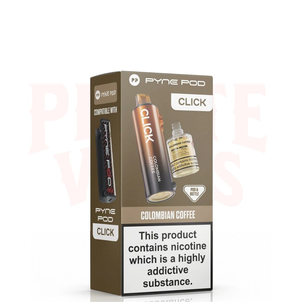 Colombian Coffee Pyne Pod Click 10K Refill Pods