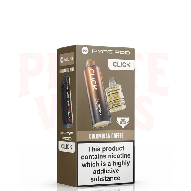 Colombian Coffee Pyne Pod Click 10K Refill Pods