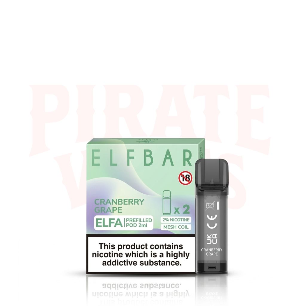 Cranberry Grape Elf Bar Elfa Pre-filled Pods