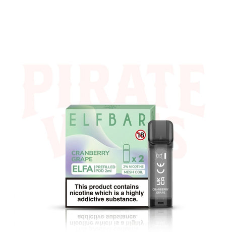 Cranberry Grape Elf Bar Elfa Pre-filled Pods