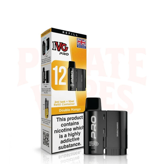 Double Mango IVG Pro 12 Prefilled Replacement Pods 