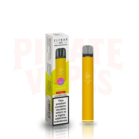 ELFTurbo Ice Elf Bar 600 Puffs 20mg Reusable Vape Kit