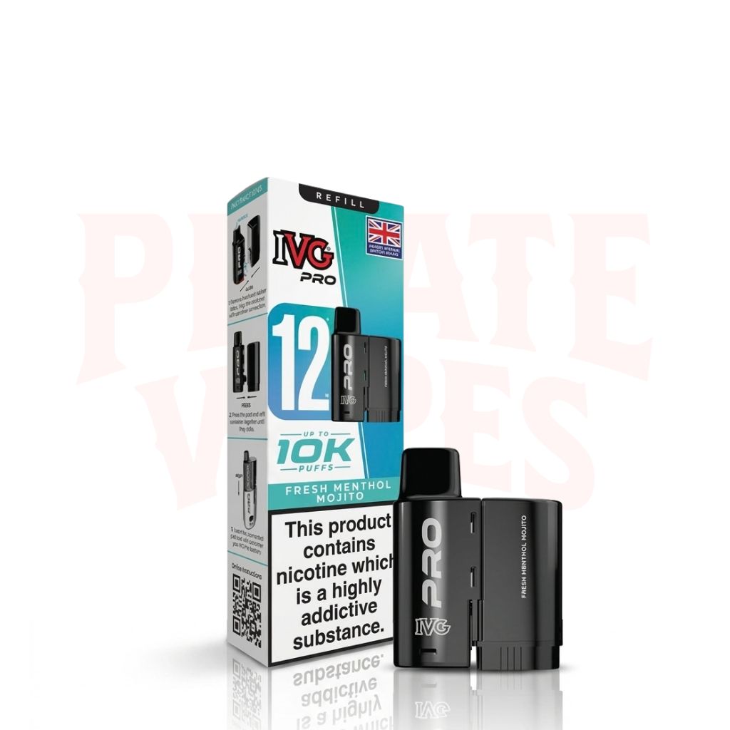 Fresh Menthol Mojito IVG Pro 12 Prefilled Pods