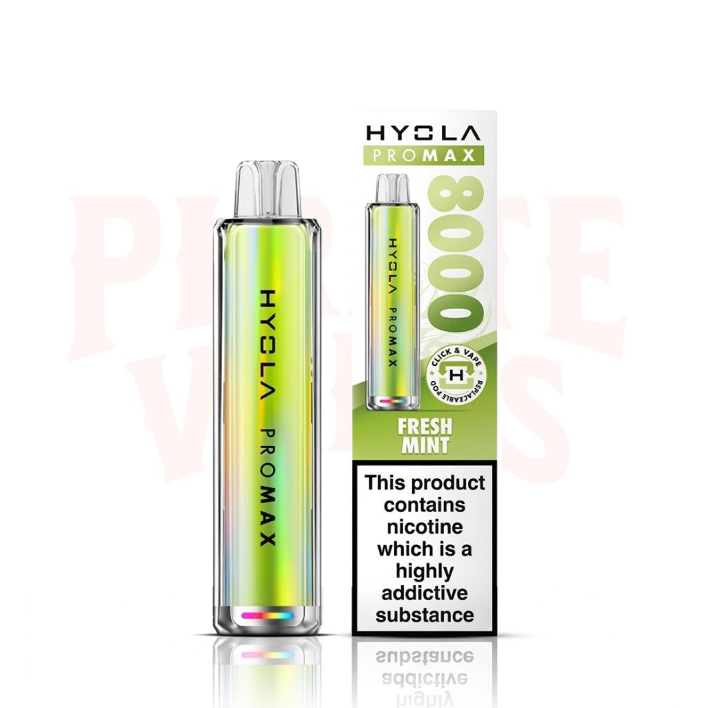 Fresh Mint Hyola Pro Max 8000 Prefilled Pod Kit