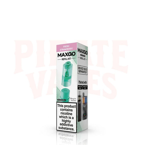 Fresh Strawberry RELX MaxGo 33K Replacement Pods