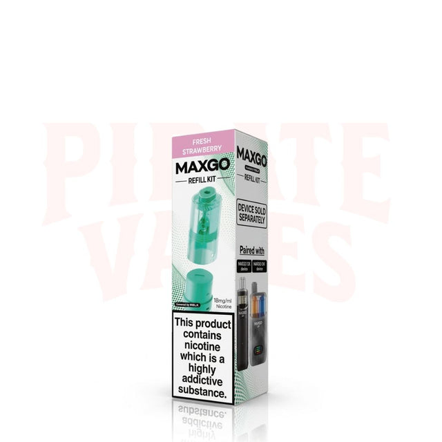 Fresh Strawberry RELX MaxGo 33K Replacement Pods