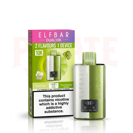 Fruity Edition Elf Bar Dual 10K Puffs Prefilled Pod Kit