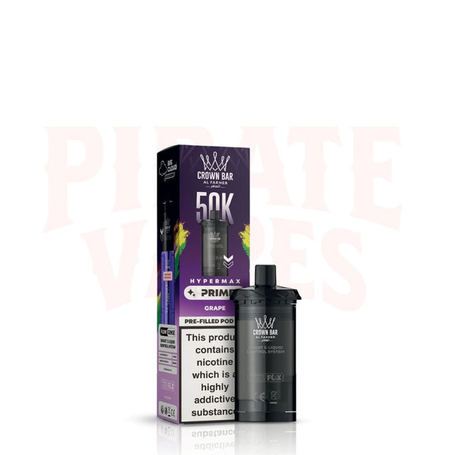 Grape Al Fakher 50K Hypermax Prime Pods 