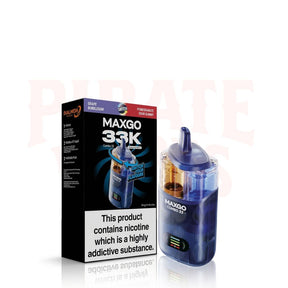 Grape Bubblegum / Pomegranate Sour Gummy RELX MaxGo Combo 33K Puff Vape