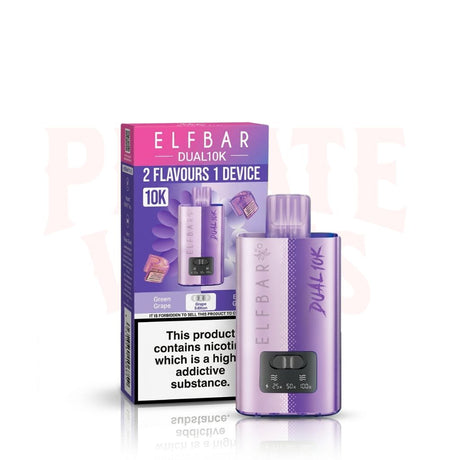 Grape Edition Elf Bar Dual 10K Puffs Prefilled Pod Kit