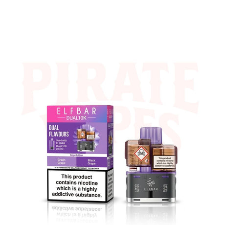 Grape Edition Elf Bar Dual 10K Refill Pods