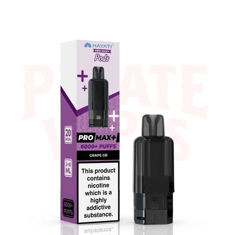Grape GB Hayati Pro Max Plus 6000 Refill Pods