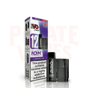 Grape Ice IVG Pro 12 Replacement Pods 