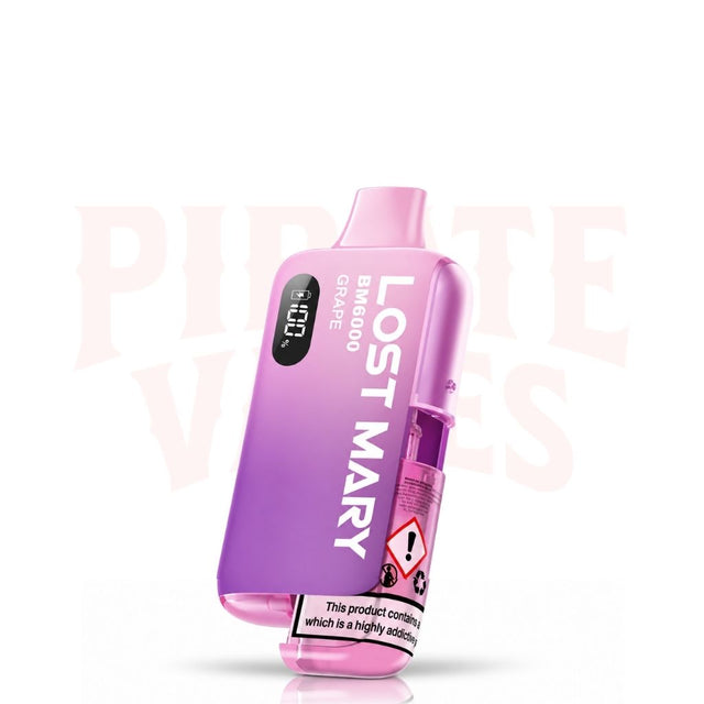 Grape Lost Mary BM6000 Prefilled Pod Kit