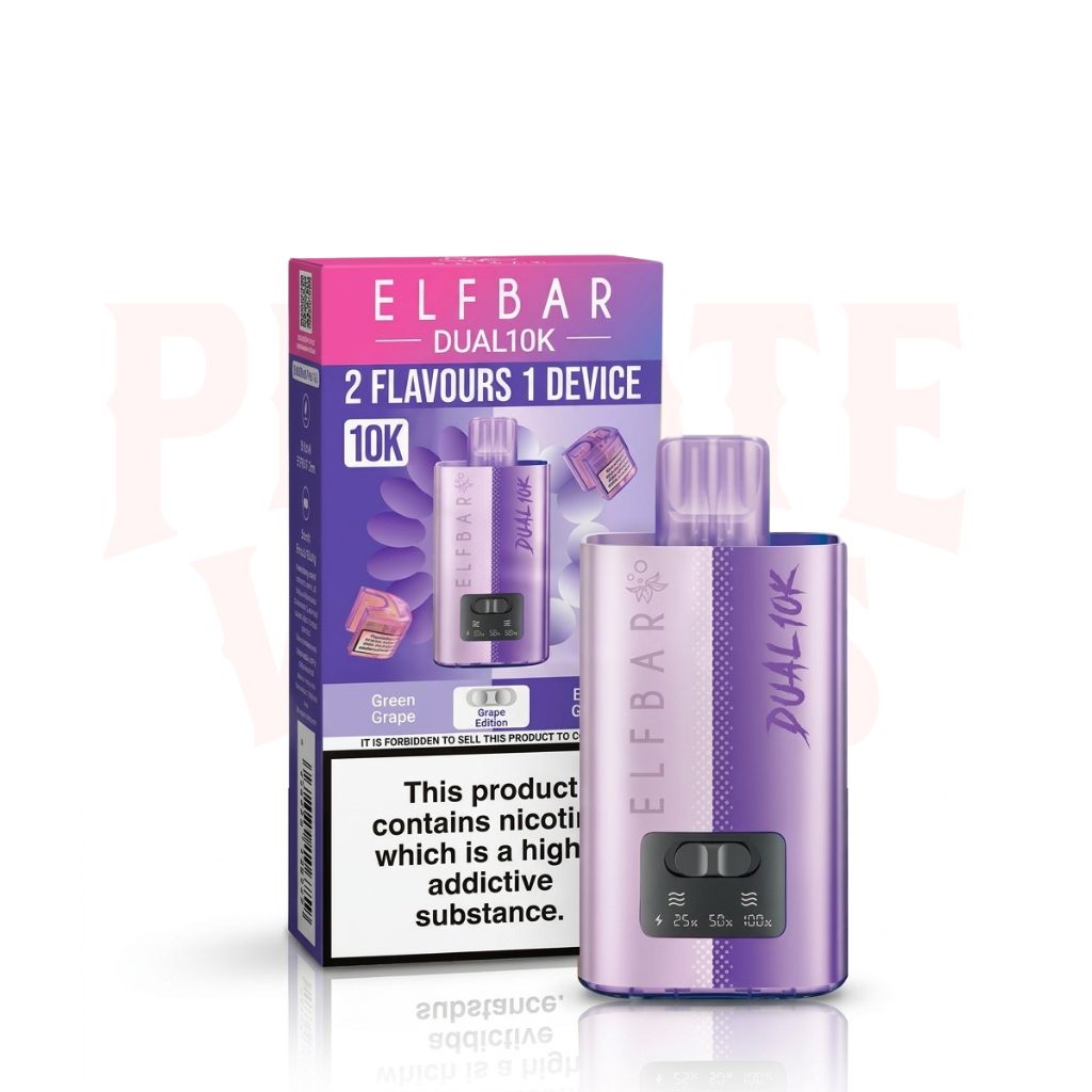 Green Edition Elf Bar Dual 10K Puffs Prefilled Pod Kit