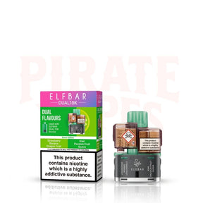 Green Edition Elf Bar Dual 10K Refill Pods