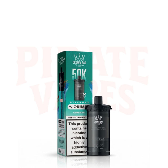 Gum Mint Al Fakher 50K Hypermax Prime Pods