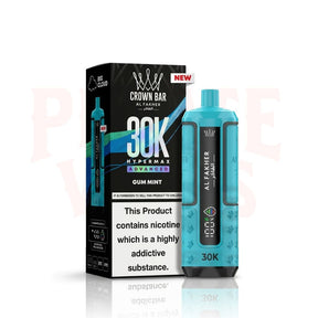 Gum Mint Al Fakher Crown Bar 30K Puff Hypermax Vape Kit