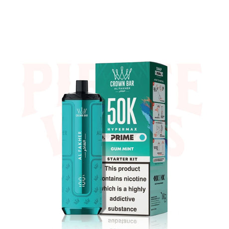 Gum Mint Al Fakher Hypermax Prime 50K Prefilled Pod Kit