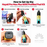 Hayati Pro Max Plus 6000 Device Setup