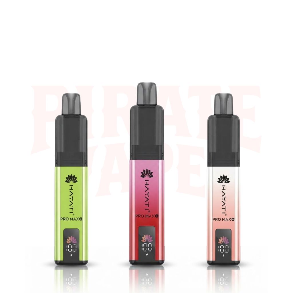 Hayati Pro Max Plus 6000 Flavours List