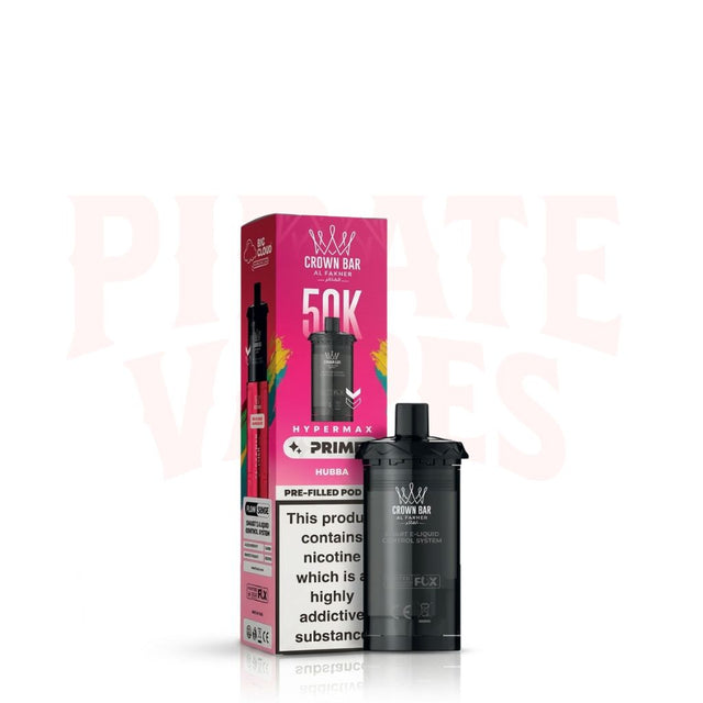 Hubba Al Fakher 50K Hypermax Prime Refill Pods