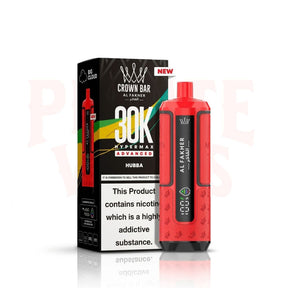Hubba Al Fakher Crown Bar 30K Puff Hypermax Vape Kit