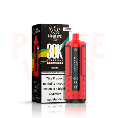 Hubba Al Fakher Crown Bar 30K Puff Hypermax Vape Kit