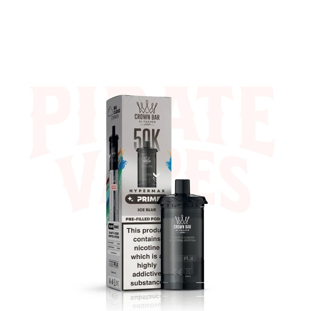 Ice Blue Al Fakher 50K Hypermax Prime Replacement Pods