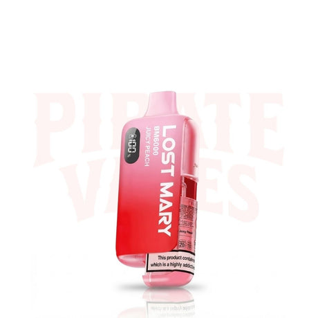 Juicy Peach Lost Mary BM6000 Prefilled Pod Kit
