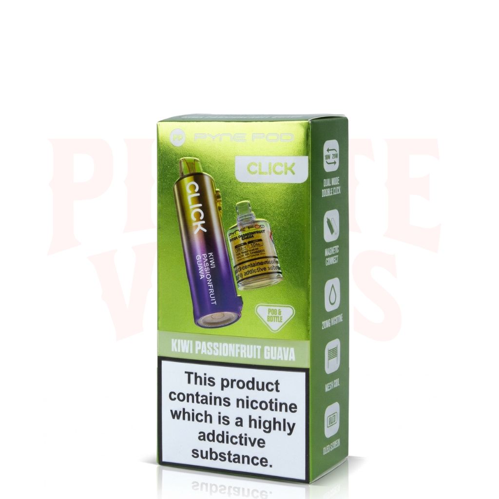 Kiwi Passion Fruit Guava Pyne Pod Click 10K Refill Pods