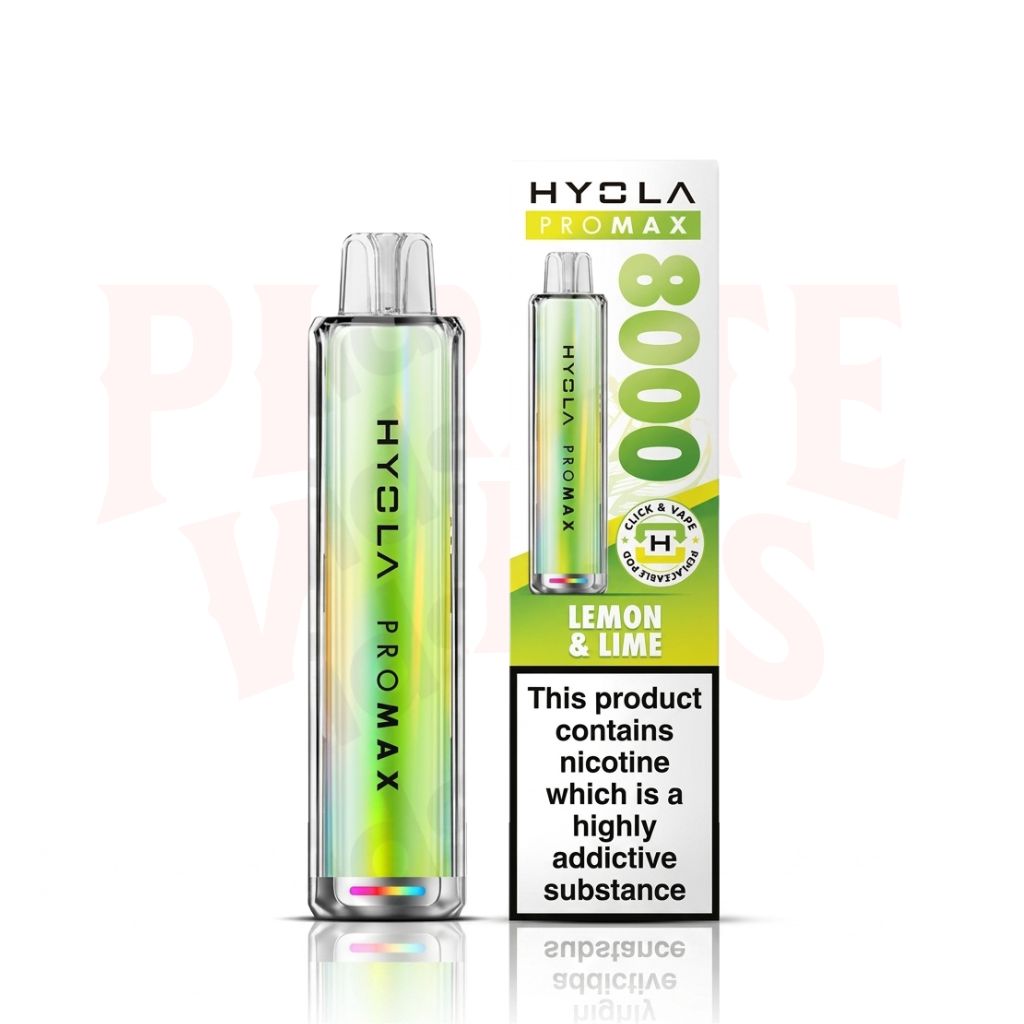 Lemon And Lime Hyola Pro Max 8000 Prefilled Pod Kit
